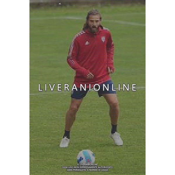 CAGLIARI CALCIO IN RITIRO ESTIVO PRECAMPIONATO 2021/2022 A PEJO 15.07.2021 - ALLENAMENTO NELLA FOTO LEONARDO PAVOLETTI ©MOSCA/AGENZIA ALDO LIVERANI SAS