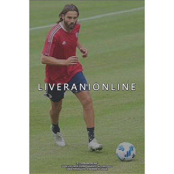 CAGLIARI CALCIO IN RITIRO ESTIVO PRECAMPIONATO 2021/2022 A PEJO 15.07.2021 - ALLENAMENTO NELLA FOTO LEONARDO PAVOLETTI ©MOSCA/AGENZIA ALDO LIVERANI SAS