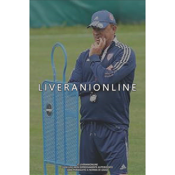 CAGLIARI CALCIO IN RITIRO ESTIVO PRECAMPIONATO 2021/2022 A PEJO 15.07.2021 - ALLENAMENTO NELLA FOTO L\'ALLENATORE LEONARDO SEMPLICI ©MOSCA/AGENZIA ALDO LIVERANI SAS
