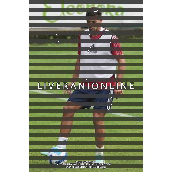 CAGLIARI CALCIO IN RITIRO ESTIVO PRECAMPIONATO 2021/2022 A PEJO 15.07.2021 - ALLENAMENTO NELLA FOTO GIOVANNI SIMEONE ©MOSCA/AGENZIA ALDO LIVERANI SAS