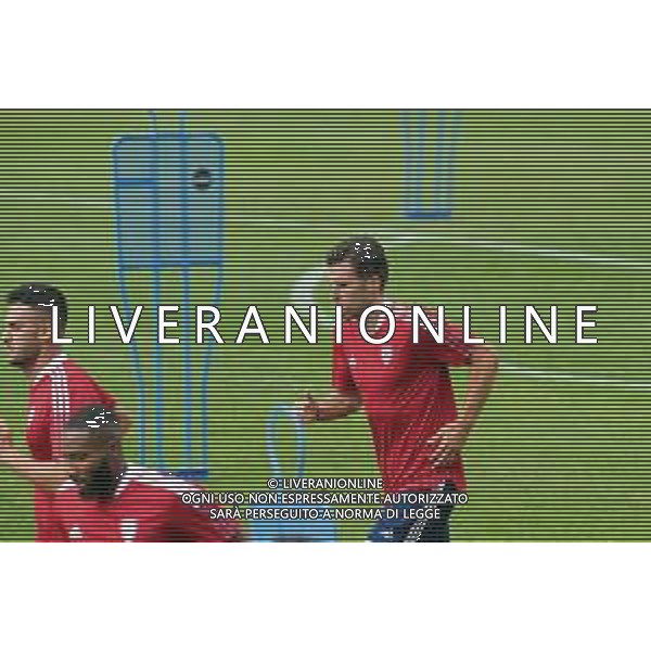 CAGLIARI CALCIO IN RITIRO ESTIVO PRECAMPIONATO 2021/2022 A PEJO 15.07.2021 - ALLENAMENTO NELLA FOTO KEVIN STROOTMAN ©MOSCA/AGENZIA ALDO LIVERANI SAS