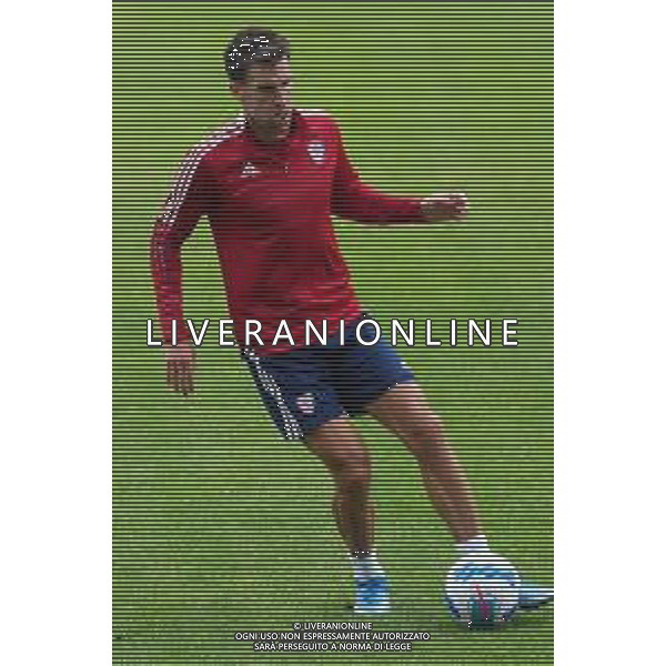 CAGLIARI CALCIO IN RITIRO ESTIVO PRECAMPIONATO 2021/2022 A PEJO 15.07.2021 - ALLENAMENTO NELLA FOTO KEVIN STROOTMAN ©MOSCA/AGENZIA ALDO LIVERANI SAS