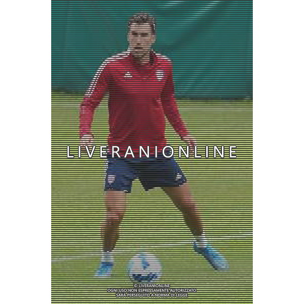 CAGLIARI CALCIO IN RITIRO ESTIVO PRECAMPIONATO 2021/2022 A PEJO 15.07.2021 - ALLENAMENTO NELLA FOTO KEVIN STROOTMAN ©MOSCA/AGENZIA ALDO LIVERANI SAS
