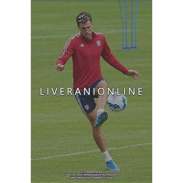 CAGLIARI CALCIO IN RITIRO ESTIVO PRECAMPIONATO 2021/2022 A PEJO 15.07.2021 - ALLENAMENTO NELLA FOTO KEVIN STROOTMAN ©MOSCA/AGENZIA ALDO LIVERANI SAS