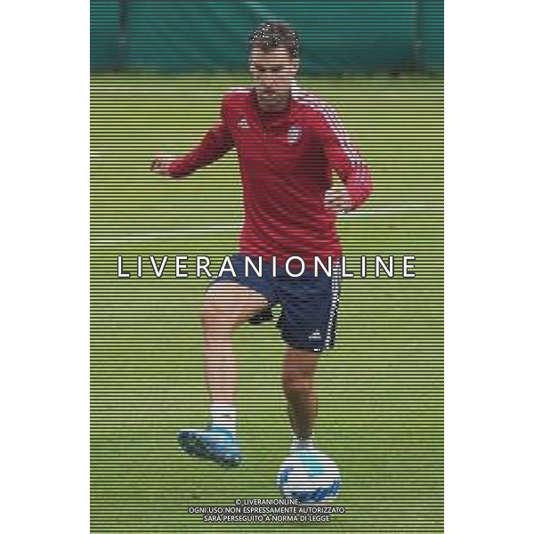 CAGLIARI CALCIO IN RITIRO ESTIVO PRECAMPIONATO 2021/2022 A PEJO 15.07.2021 - ALLENAMENTO NELLA FOTO KEVIN STROOTMAN ©MOSCA/AGENZIA ALDO LIVERANI SAS