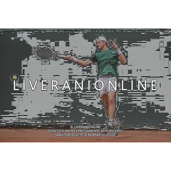© TVRG Trofeo Bonfiglio Daniele Minighini ITA vs Giorgio Tabacco ITA nella foto Giorgio Tabacco Milano 15-07-2021 Tennis Club Alberto Bonacossa Campionati Internazionali d\'Italia categoria juniores 61mo Trofeo Bonfiglio - ottavi di finale foto Roberto Garavaglia/ag. Aldo Liverani sas