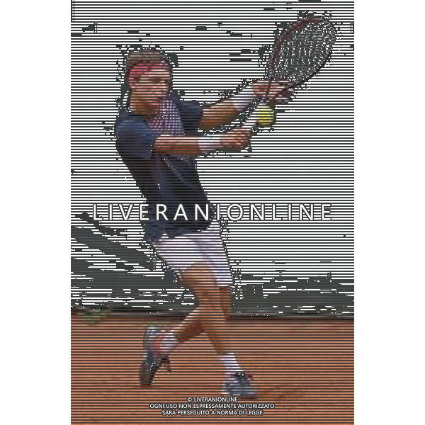 © TVRG Trofeo Bonfiglio Daniele Minighini ITA vs Giorgio Tabacco ITA nella foto Daniele Minighini Milano 15-07-2021 Tennis Club Alberto Bonacossa Campionati Internazionali d\'Italia categoria juniores 61mo Trofeo Bonfiglio - ottavi di finale foto Roberto Garavaglia/ag. Aldo Liverani sas
