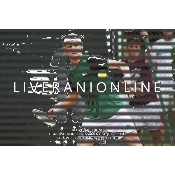© TVRG Trofeo Bonfiglio Daniele Minighini ITA vs Giorgio Tabacco ITA nella foto Giorgio Tabacco Milano 15-07-2021 Tennis Club Alberto Bonacossa Campionati Internazionali d\'Italia categoria juniores 61mo Trofeo Bonfiglio - ottavi di finale foto Roberto Garavaglia/ag. Aldo Liverani sas