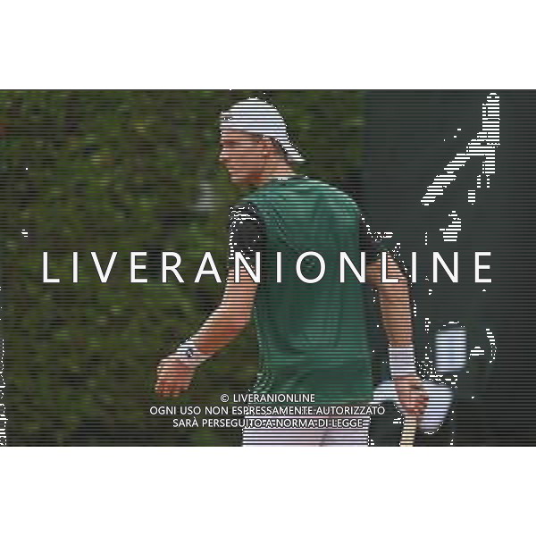 © TVRG Trofeo Bonfiglio Daniele Minighini ITA vs Giorgio Tabacco ITA nella foto Giorgio Tabacco Milano 15-07-2021 Tennis Club Alberto Bonacossa Campionati Internazionali d\'Italia categoria juniores 61mo Trofeo Bonfiglio - ottavi di finale foto Roberto Garavaglia/ag. Aldo Liverani sas