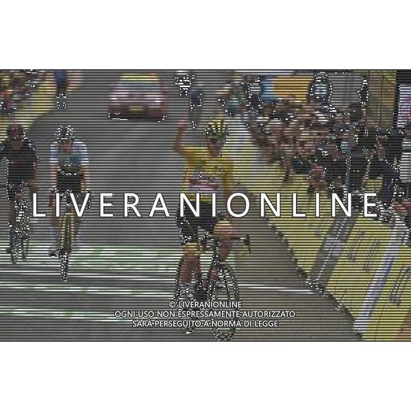 15-07-2021 Tour De France; Tappa 18 Pau - Luz Ardiden; 2021, Uae - Emirates; Pogacar, Tadej; Luz Ardiden; ©sirotti/AGENZIA ALDO LIVERANI SAS