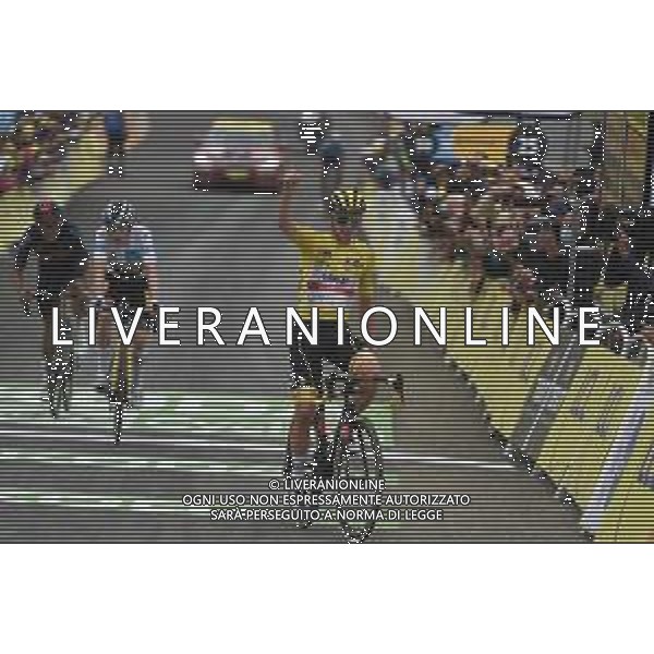 15-07-2021 Tour De France; Tappa 18 Pau - Luz Ardiden; 2021, Uae - Emirates; Pogacar, Tadej; Luz Ardiden; ©sirotti/AGENZIA ALDO LIVERANI SAS