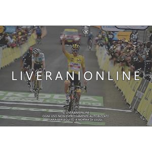 15-07-2021 Tour De France; Tappa 18 Pau - Luz Ardiden; 2021, Uae - Emirates; Pogacar, Tadej; Luz Ardiden; ©sirotti/AGENZIA ALDO LIVERANI SAS
