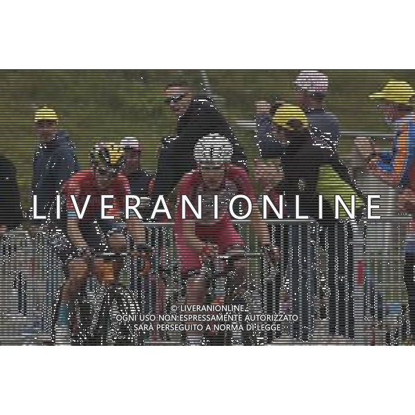 15-07-2021 Tour De France; Tappa 18 Pau - Luz Ardiden; 2021, Cofidis; 2021, Bahrain - Victorious; Martin, Guillaume; Bilbao, Peio; Luz Ardiden; ©sirotti/AGENZIA ALDO LIVERANI SAS