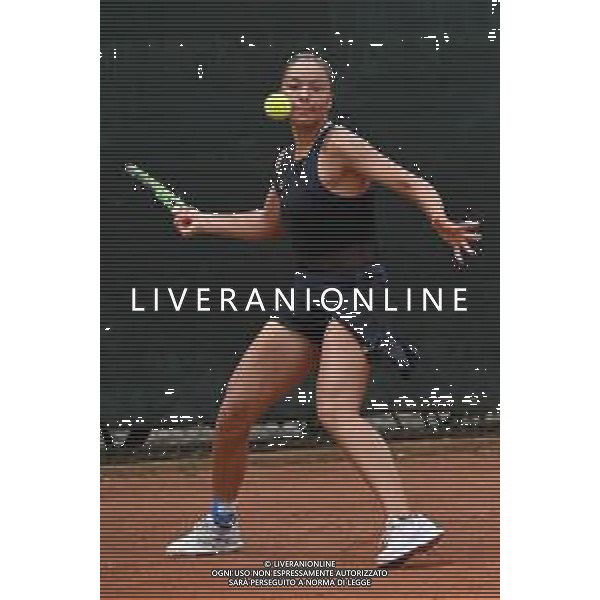 ¬© TVRG Trofeo Bonfiglio Georgia Pedone ITA vs Sofia Costoulas BEL nella foto Sofia Costoulas Milano 15-07-2021 Tennis Club Alberto Bonacossa Campionati Internazionali d\'Italia categoria juniores 61mo Trofeo Bonfiglio - ottavi di finale foto Roberto Garavaglia/ag. Aldo Liverani sas/AGENZIA ALDO LIVERANI SAS