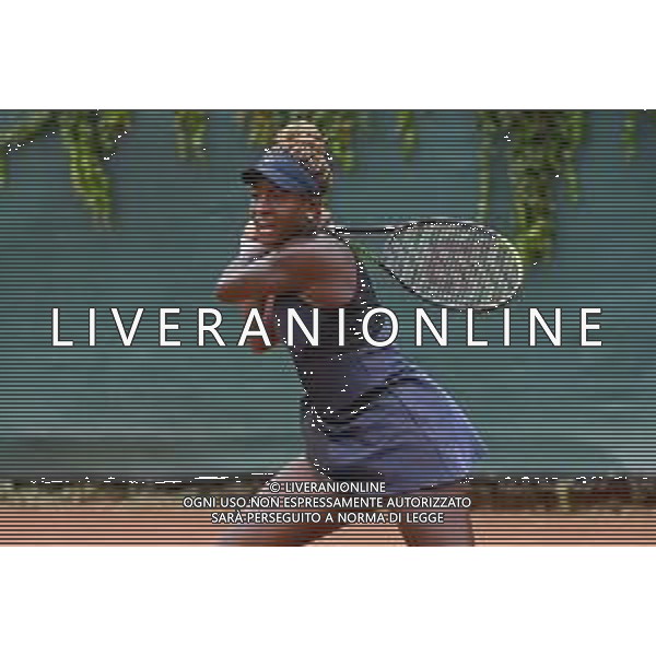 © TVRG Trofeo Bonfiglio Clervie Ngounoue USA vs Diana Shnaider RUS nella foto Clervie Ngounoue Milano 15-07-2021 Tennis Club Alberto Bonacossa Campionati Internazionali d\'Italia categoria juniores 61mo Trofeo Bonfiglio - ottavi di finale foto Roberto Garavaglia/ag. Aldo Liverani sas/AGENZIA ALDO LIVERANI SAS