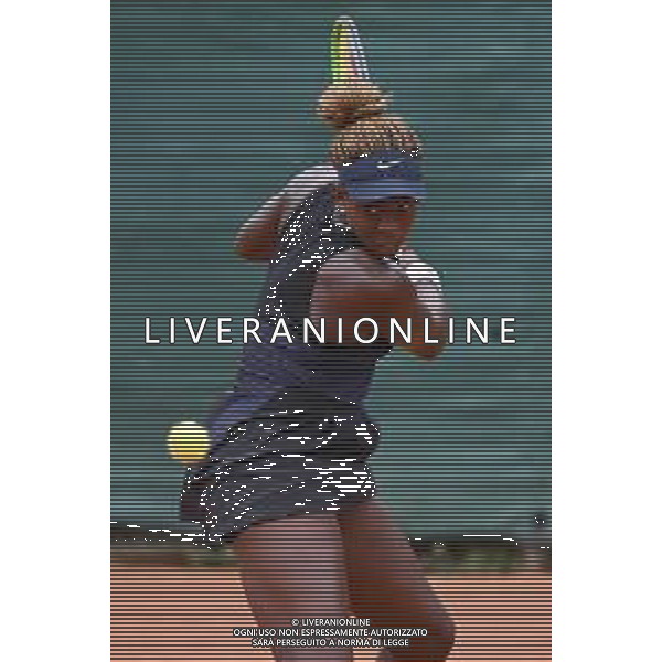 ¬© TVRG Trofeo Bonfiglio Clervie Ngounoue USA vs Diana Shnaider RUS nella foto Clervie Ngounoue Milano 15-07-2021 Tennis Club Alberto Bonacossa Campionati Internazionali d\'Italia categoria juniores 61mo Trofeo Bonfiglio - ottavi di finale foto Roberto Garavaglia/ag. Aldo Liverani sas/AGENZIA ALDO LIVERANI SAS