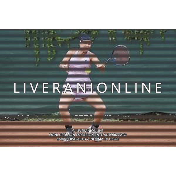 ¬© TVRG Trofeo Bonfiglio Clervie Ngounoue USA vs Diana Shnaider RUS nella foto Diana Shnaider Milano 15-07-2021 Tennis Club Alberto Bonacossa Campionati Internazionali d\'Italia categoria juniores 61mo Trofeo Bonfiglio - ottavi di finale foto Roberto Garavaglia/ag. Aldo Liverani sas/AGENZIA ALDO LIVERANI SAS