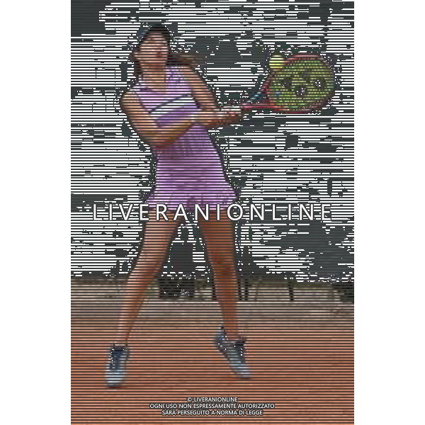 © TVRG Trofeo Bonfiglio Petra Marcinko CRO vs Anastasiia Gureva RUS nella foto Petra Marcinko Milano 15-07-2021 Tennis Club Alberto Bonacossa Campionati Internazionali d\'Italia categoria juniores 61mo Trofeo Bonfiglio - ottavi di finale foto Roberto Garavaglia/ag. Aldo Liverani sas/AGENZIA ALDO LIVERANI SAS