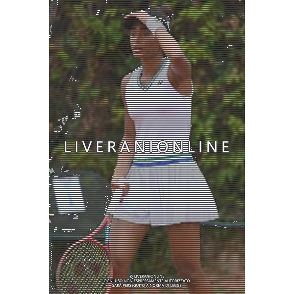 © TVRG Trofeo Bonfiglio Sebastianna Scilipoti SUI vs Tatiana Barkova RUS nella foto Sebastianna Scilipoti Milano 15-07-2021 Tennis Club Alberto Bonacossa Campionati Internazionali d\'Italia categoria juniores 61mo Trofeo Bonfiglio - ottavi di finale foto Roberto Garavaglia/ag. Aldo Liverani sas/AGENZIA ALDO LIVERANI SAS