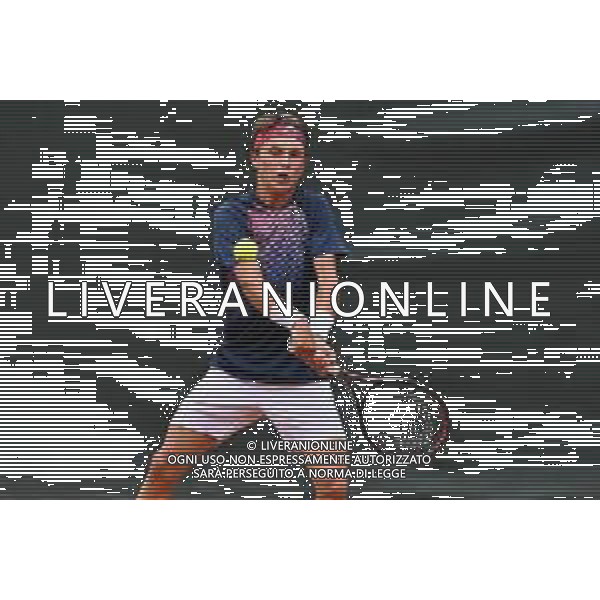 © TVRG Trofeo Bonfiglio Daniele Minighini ITA vs Giorgio Tabacco ITA nella foto Daniele Minighini Milano 15-07-2021 Tennis Club Alberto Bonacossa Campionati Internazionali d\'Italia categoria juniores 61mo Trofeo Bonfiglio - ottavi di finale foto Roberto Garavaglia/ag. Aldo Liverani sas/AGENZIA ALDO LIVERANI SAS