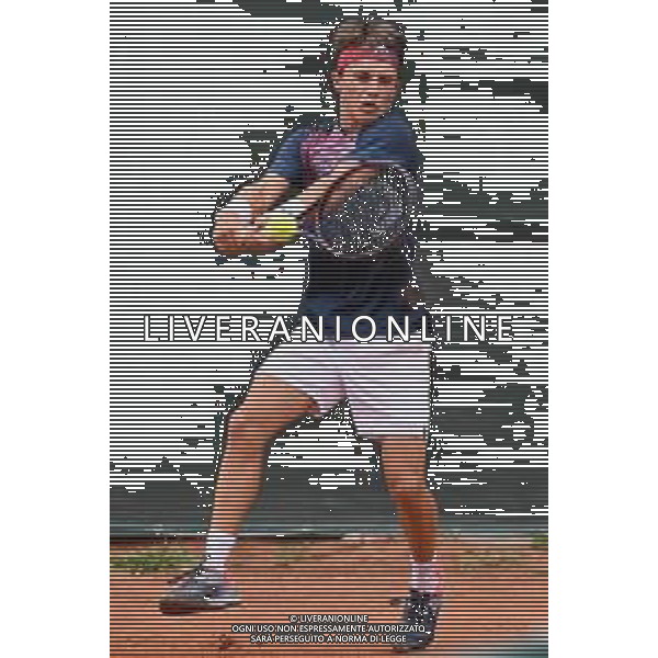 ¬© TVRG Trofeo Bonfiglio Daniele Minighini ITA vs Giorgio Tabacco ITA nella foto Daniele Minighini Milano 15-07-2021 Tennis Club Alberto Bonacossa Campionati Internazionali d\'Italia categoria juniores 61mo Trofeo Bonfiglio - ottavi di finale foto Roberto Garavaglia/ag. Aldo Liverani sas/AGENZIA ALDO LIVERANI SAS