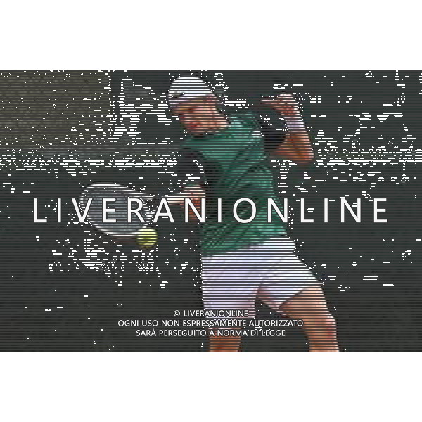 © TVRG Trofeo Bonfiglio Daniele Minighini ITA vs Giorgio Tabacco ITA nella foto Giorgio Tabacco Milano 15-07-2021 Tennis Club Alberto Bonacossa Campionati Internazionali d\'Italia categoria juniores 61mo Trofeo Bonfiglio - ottavi di finale foto Roberto Garavaglia/ag. Aldo Liverani sas/AGENZIA ALDO LIVERANI SAS