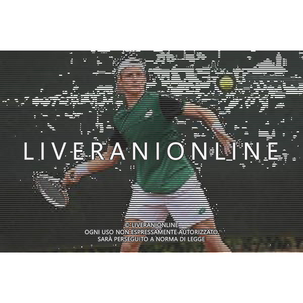 ¬© TVRG Trofeo Bonfiglio Daniele Minighini ITA vs Giorgio Tabacco ITA nella foto Giorgio Tabacco Milano 15-07-2021 Tennis Club Alberto Bonacossa Campionati Internazionali d\'Italia categoria juniores 61mo Trofeo Bonfiglio - ottavi di finale foto Roberto Garavaglia/ag. Aldo Liverani sas/AGENZIA ALDO LIVERANI SAS