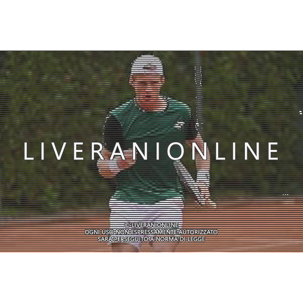 ¬© TVRG Trofeo Bonfiglio Daniele Minighini ITA vs Giorgio Tabacco ITA nella foto Giorgio Tabacco Milano 15-07-2021 Tennis Club Alberto Bonacossa Campionati Internazionali d\'Italia categoria juniores 61mo Trofeo Bonfiglio - ottavi di finale foto Roberto Garavaglia/ag. Aldo Liverani sas/AGENZIA ALDO LIVERANI SAS