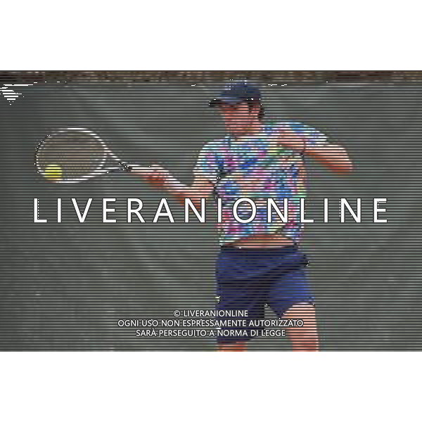 © TVRG Trofeo Bonfiglio Benjamin Kittay USA vs Artur Kukasian RUS nella foto Benjamin Kittay Milano 15-07-2021 Tennis Club Alberto Bonacossa Campionati Internazionali d\'Italia categoria juniores 61mo Trofeo Bonfiglio - ottavi di finale foto Roberto Garavaglia/ag. Aldo Liverani sas/AGENZIA ALDO LIVERANI SAS