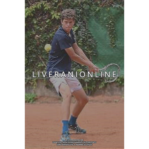 © TVRG Trofeo Bonfiglio Alexander Blockx BEL vs Ignacio Buse PER nella foto Alexander Blockx Milano 15-07-2021 Tennis Club Alberto Bonacossa Campionati Internazionali d\'Italia categoria juniores 61mo Trofeo Bonfiglio - ottavi di finale foto Roberto Garavaglia/ag. Aldo Liverani sas/AGENZIA ALDO LIVERANI SAS