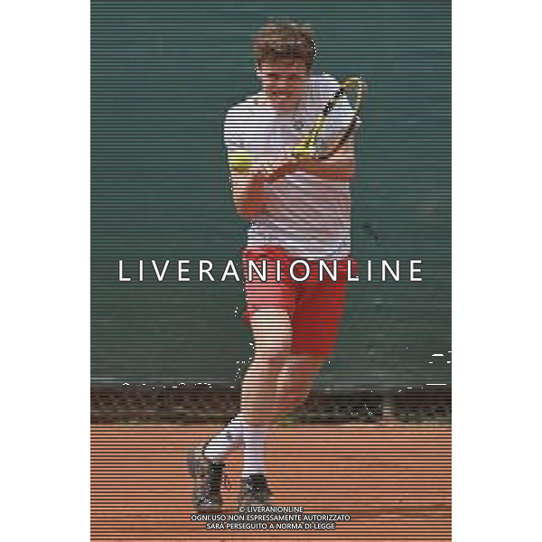 ¬© TVRG Trofeo Bonfiglio Henrique Rocha POR vs Philip Florig GER nella foto Philip Florig Milano 15-07-2021 Tennis Club Alberto Bonacossa Campionati Internazionali d\'Italia categoria juniores 61mo Trofeo Bonfiglio - ottavi di finale foto Roberto Garavaglia/ag. Aldo Liverani sas/AGENZIA ALDO LIVERANI SAS