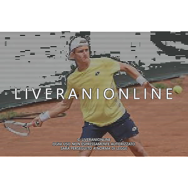 ¬© TVRG Trofeo Bonfiglio Daniele Minighini ITA vs Giorgio Tabacco ITA nella foto Giorgio Tabacco Milano 15-07-2021 Tennis Club Alberto Bonacossa Campionati Internazionali d\'Italia categoria juniores 61mo Trofeo Bonfiglio - ottavi di finale foto Roberto Garavaglia/ag. Aldo Liverani sas/AGENZIA ALDO LIVERANI SAS