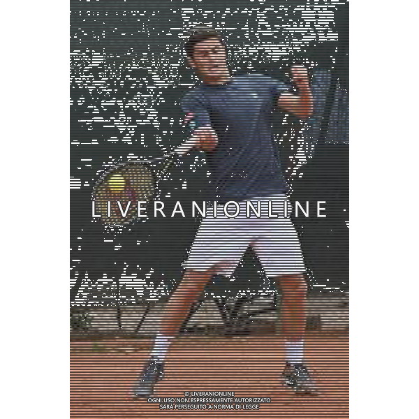 © TVRG Trofeo Bonfiglio Martin Katz BEL vs Miguel Perez Pena ESP nella foto Martin Katz Milano 15-07-2021 Tennis Club Alberto Bonacossa Campionati Internazionali d\'Italia categoria juniores 61mo Trofeo Bonfiglio - ottavi di finale foto Roberto Garavaglia/ag. Aldo Liverani sas/AGENZIA ALDO LIVERANI SAS