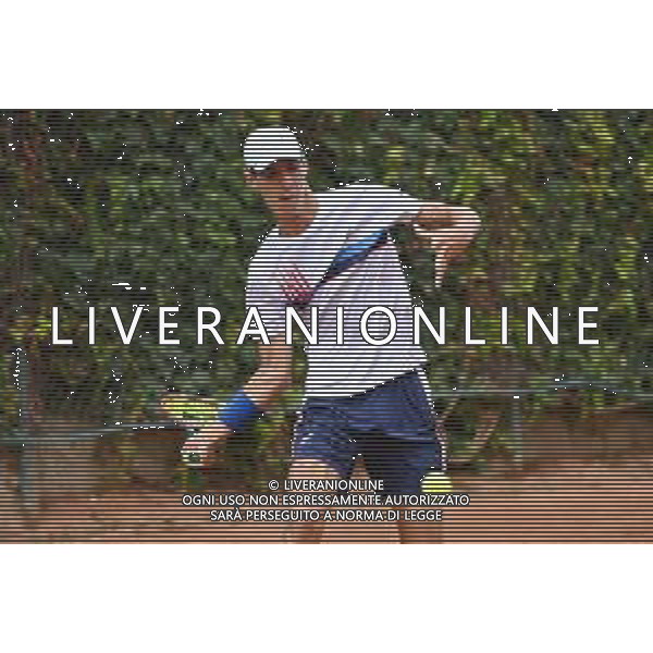 ¬© TVRG Trofeo Bonfiglio Giulio Perego ITA vs Jakub Mensik CZE nella foto Giulio Perego Milano 15-07-2021 Tennis Club Alberto Bonacossa Campionati Internazionali d\'Italia categoria juniores 61mo Trofeo Bonfiglio - ottavi di finale foto Roberto Garavaglia/ag. Aldo Liverani sas/AGENZIA ALDO LIVERANI SAS