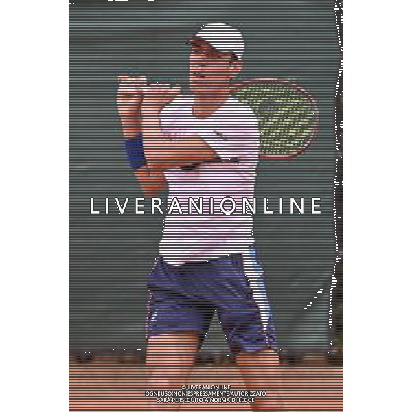 ¬© TVRG Trofeo Bonfiglio Giulio Perego ITA vs Jakub Mensik CZE nella foto Giulio Perego Milano 15-07-2021 Tennis Club Alberto Bonacossa Campionati Internazionali d\'Italia categoria juniores 61mo Trofeo Bonfiglio - ottavi di finale foto Roberto Garavaglia/ag. Aldo Liverani sas/AGENZIA ALDO LIVERANI SAS