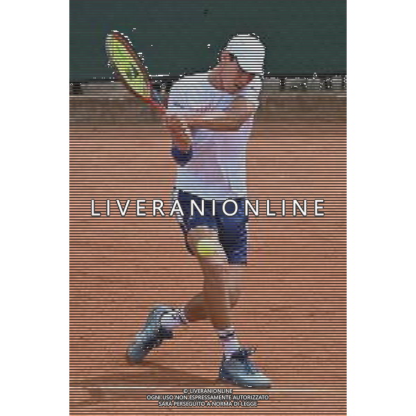 © TVRG Trofeo Bonfiglio Giulio Perego ITA vs Jakub Mensik CZE nella foto Giulio Perego Milano 15-07-2021 Tennis Club Alberto Bonacossa Campionati Internazionali d\'Italia categoria juniores 61mo Trofeo Bonfiglio - ottavi di finale foto Roberto Garavaglia/ag. Aldo Liverani sas/AGENZIA ALDO LIVERANI SAS