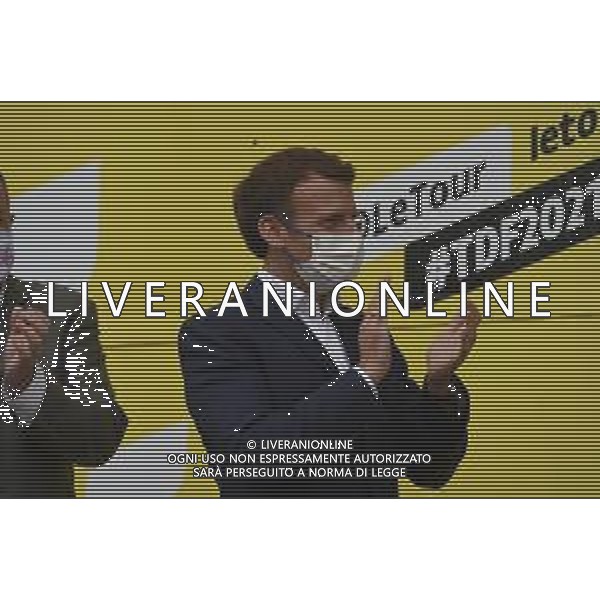 15-07-2021 Tour De France; Tappa 18 Pau - Luz Ardiden; Macron, Emmanuel; Luz Ardiden; ©SIROTTI/AGENZIA ALDO LIVERANI SAS