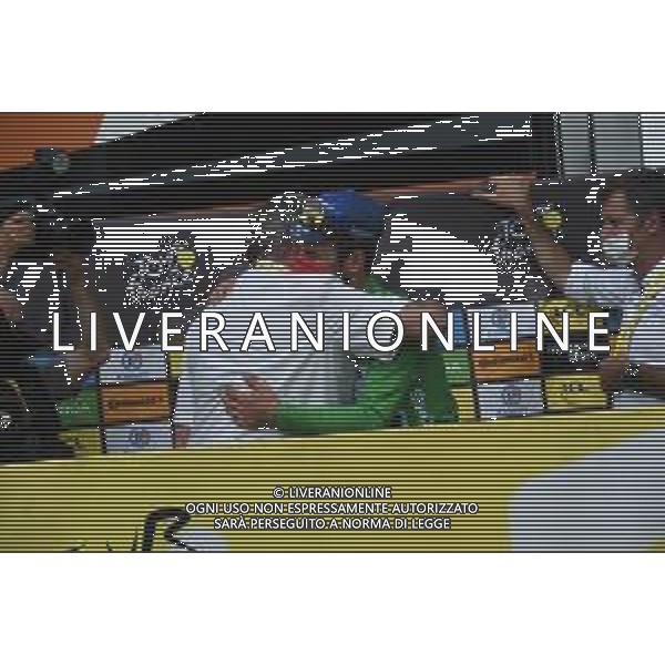 16-07-2021 Tour De France; Tappa 19 Mourenx - Libourne; 2021, Deceuninck - Quick Step; Cavendish, Mark; Merckx, Eddy; Libourne; ©SIROTTI/AGENZIA ALDO LIVERANI SAS