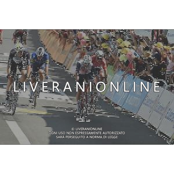 16-07-2021 Tour De France; Tappa 19 Mourenx - Libourne; 2021, Trek - Segafredo; 2021, Qhubeka - Nexthash; 2021, Deceuninck - Quick Step; 2021, Alpecin - Fenix; Bernard, Julien; Walscheid, Maximilian; Ballerini, Davide; Dillier, Silvan; Libourne; ©SIROTTI/AGENZIA ALDO LIVERANI SAS