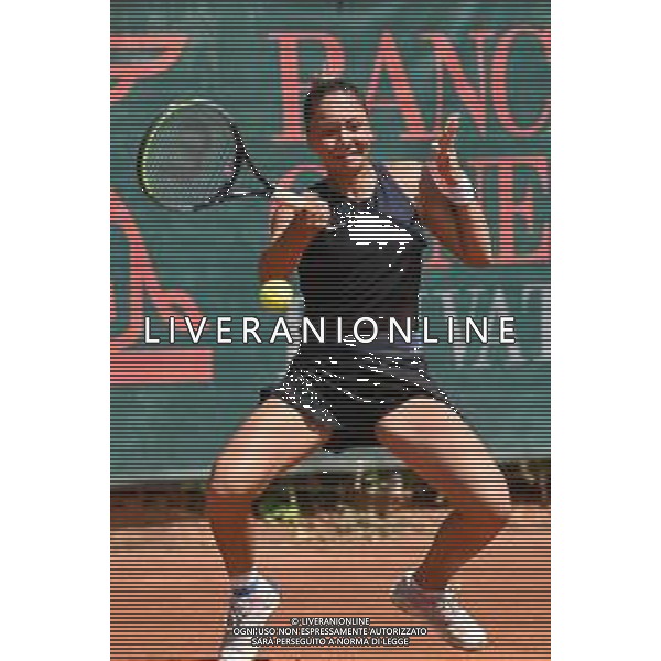 © TVRG Trofeo Bonfiglio - quarti di finale Alexandra Eala PHI vs Sofia Costoulas BEL nella foto Sofia Costoulas Milano 16-07-2021 Tennis Club Alberto Bonacossa Campionati Internazionali d\'Italia categoria juniores 61mo Trofeo Bonfiglio - quarti di finale foto Roberto Garavaglia/ag. Aldo Liverani sas/AG. ALDO LIVERANI SAS