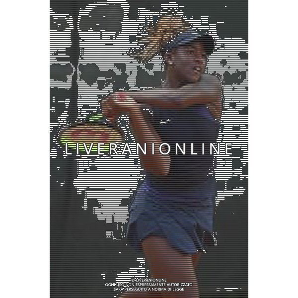 ¬© TVRG Trofeo Bonfiglio - quarti di finale Petra Marcinko CRO vs Clervie Ngounoue USA nella foto Clervie Ngounoue Milano 16-07-2021 Tennis Club Alberto Bonacossa Campionati Internazionali d\'Italia categoria juniores 61mo Trofeo Bonfiglio - quarti di finale foto Roberto Garavaglia/ag. Aldo Liverani sas/AG. ALDO LIVERANI SAS