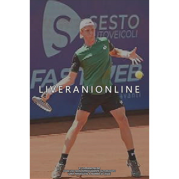 ¬© TVRG Trofeo Bonfiglio - quarti di finale Ignacio Buse PER vs Giorgio Tabacco ITA nella foto Giorgio Tabacco Milano 16-07-2021 Tennis Club Alberto Bonacossa Campionati Internazionali d\'Italia categoria juniores 61mo Trofeo Bonfiglio - quarti di finale foto Roberto Garavaglia/ag. Aldo Liverani sas/AG. ALDO LIVERANI SAS
