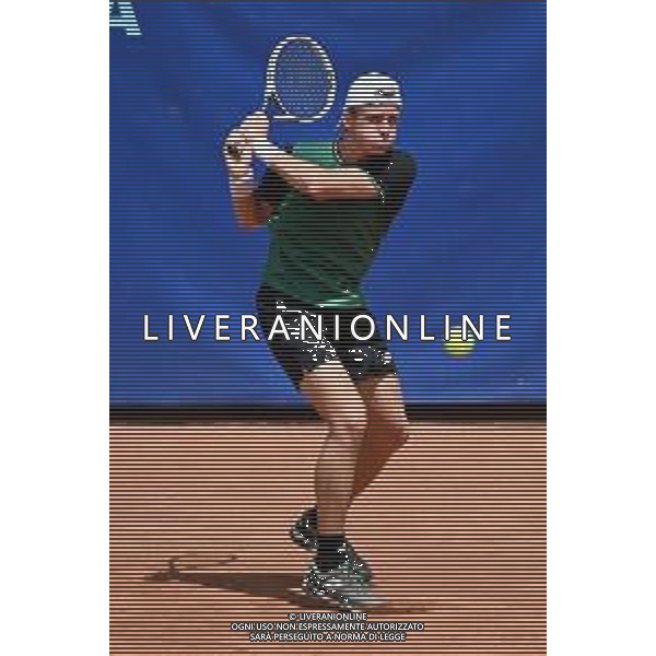 © TVRG Trofeo Bonfiglio - quarti di finale Ignacio Buse PER vs Giorgio Tabacco ITA nella foto Giorgio Tabacco Milano 16-07-2021 Tennis Club Alberto Bonacossa Campionati Internazionali d\'Italia categoria juniores 61mo Trofeo Bonfiglio - quarti di finale foto Roberto Garavaglia/ag. Aldo Liverani sas/AG. ALDO LIVERANI SAS