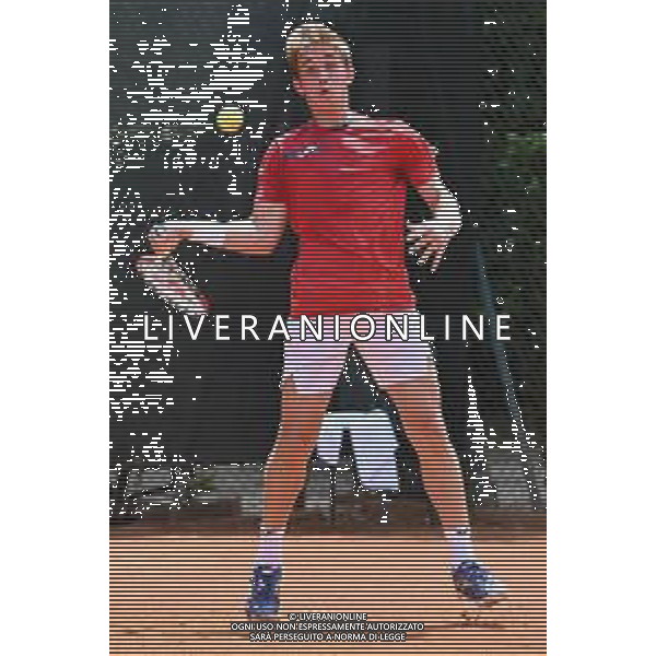 ¬© TVRG Trofeo Bonfiglio - quarti di finale Philip Florig GER vs Miguel Perez Pena ESP nella foto Miguel Perez Pena Milano 16-07-2021 Tennis Club Alberto Bonacossa Campionati Internazionali d\'Italia categoria juniores 61mo Trofeo Bonfiglio - quarti di finale foto Roberto Garavaglia/ag. Aldo Liverani sas/AG. ALDO LIVERANI SAS
