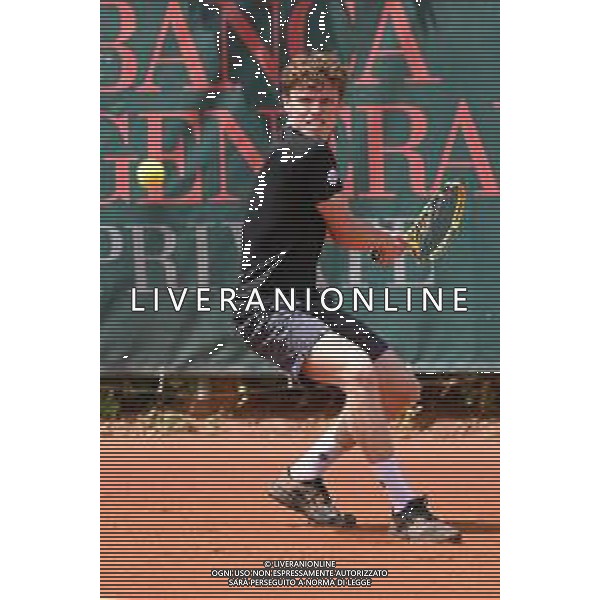 ¬© TVRG Trofeo Bonfiglio - quarti di finale Philip Florig GER vs Miguel Perez Pena ESP nella foto Philip Florig Milano 16-07-2021 Tennis Club Alberto Bonacossa Campionati Internazionali d\'Italia categoria juniores 61mo Trofeo Bonfiglio - quarti di finale foto Roberto Garavaglia/ag. Aldo Liverani sas/AG. ALDO LIVERANI SAS