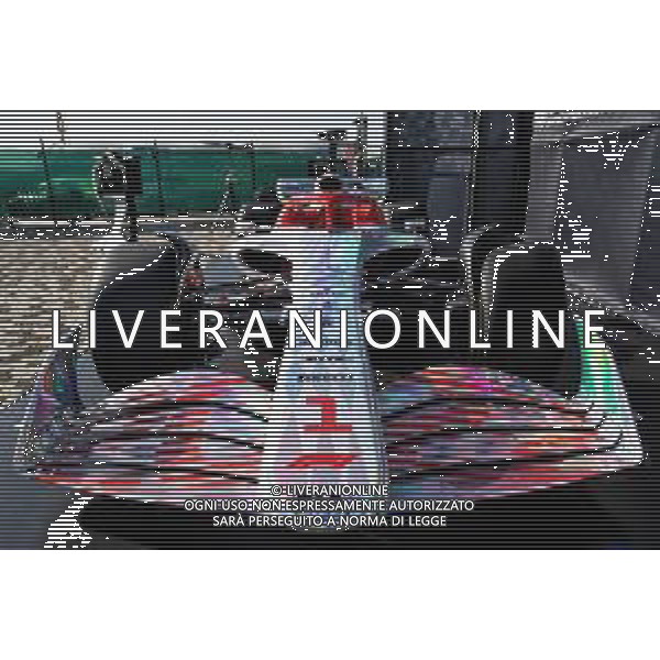 2022 F1 Car in the paddock. 17.07.2021. Formula 1 World Championship, Rd 10, British Grand Prix, Silverstone, England, Qualifying Day. - www.xpbimages.com, EMail: requests@xpbimages.com © Copyright: Staley / XPB Images/AGENZIA ALDO LIVERANI SAS - ITALY ONLY EDITORIAL USE ONLY