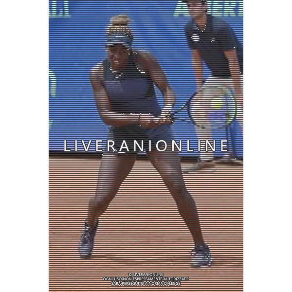 © TVRG Trofeo Bonfiglio - semifinali Nikola Bartunkova CZE vs Clervie Ngounoue USA nella foto Clervie Ngounoue Milano 17-07-2021 Tennis Club Alberto Bonacossa Campionati Internazionali d\'Italia categoria juniores 61mo Trofeo Bonfiglio - semifinali foto Roberto Garavaglia/ag. Aldo Liverani sas/AGENZIA ALDO LIVERANI SAS