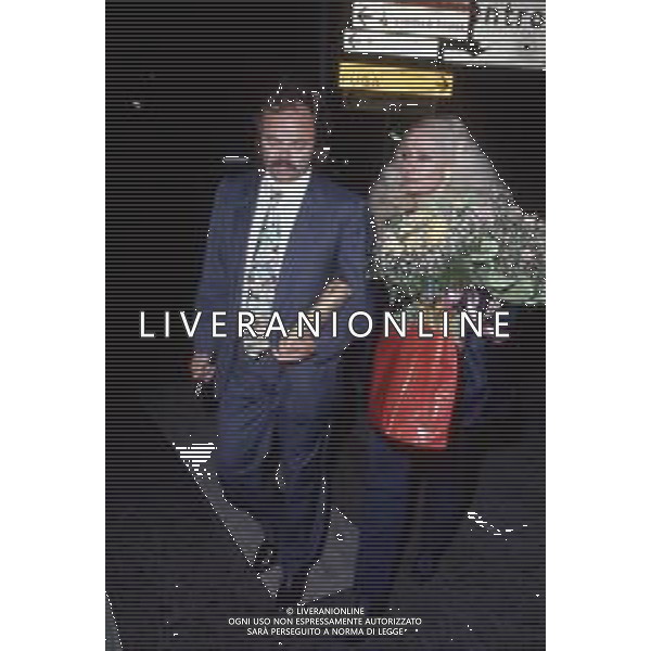 RAFFAELLA CARRA\' CANTANTE E ATTRICE - RETROSPETTIVA NELLA FOTO CON IL COMPAGNO SERGIO JAPINO ©ARCHIVIO GIOVANNI LIVERANI /AG. ALDO LIVERANI SAS