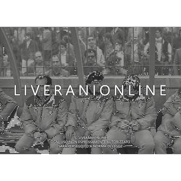 RETROSPETTIVA ALESSANDRO ALTOBELLI CALCIATORE NELLA FOTO ADRIANO PIRACCINI-ALESSANDRO ALTOBELLI -ASTUTILIO MALGIOGLIO NELL\'ANNO 1987-1988  AG ALDO LIVERANI SAS