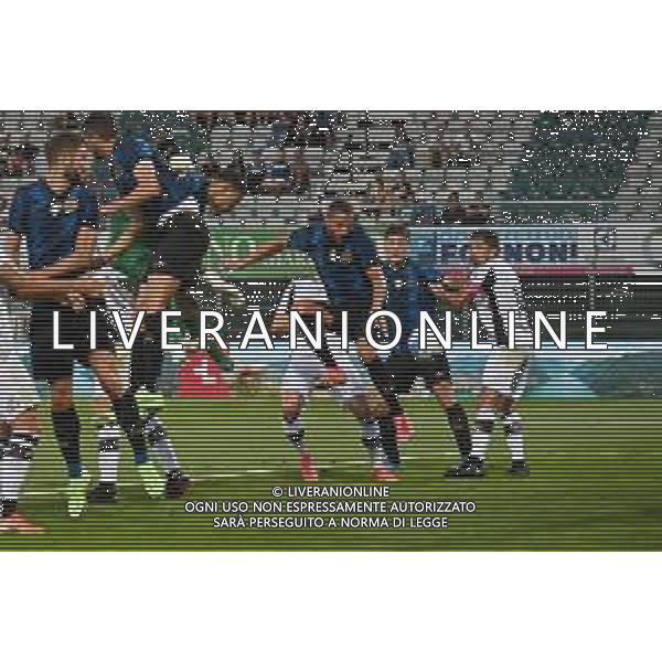 Danilo D\'Ambrosio segna il gol dell\'1 a 2 Lugano vs Inter amichevole precampionato Lugano (CH) 17-07-2021 Stadio Cornaredo foto Roberto Garavaglia/ag. Aldo Liverani sas/AGENZIA ALDO LIVERANI